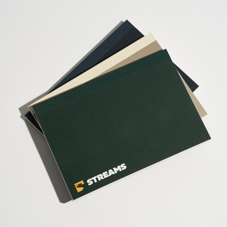 Streams Stationery Premium A5 Notebooks