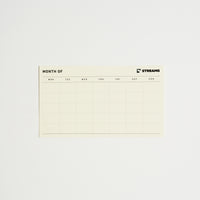 Planner Cards with Solid Brass Cardholder