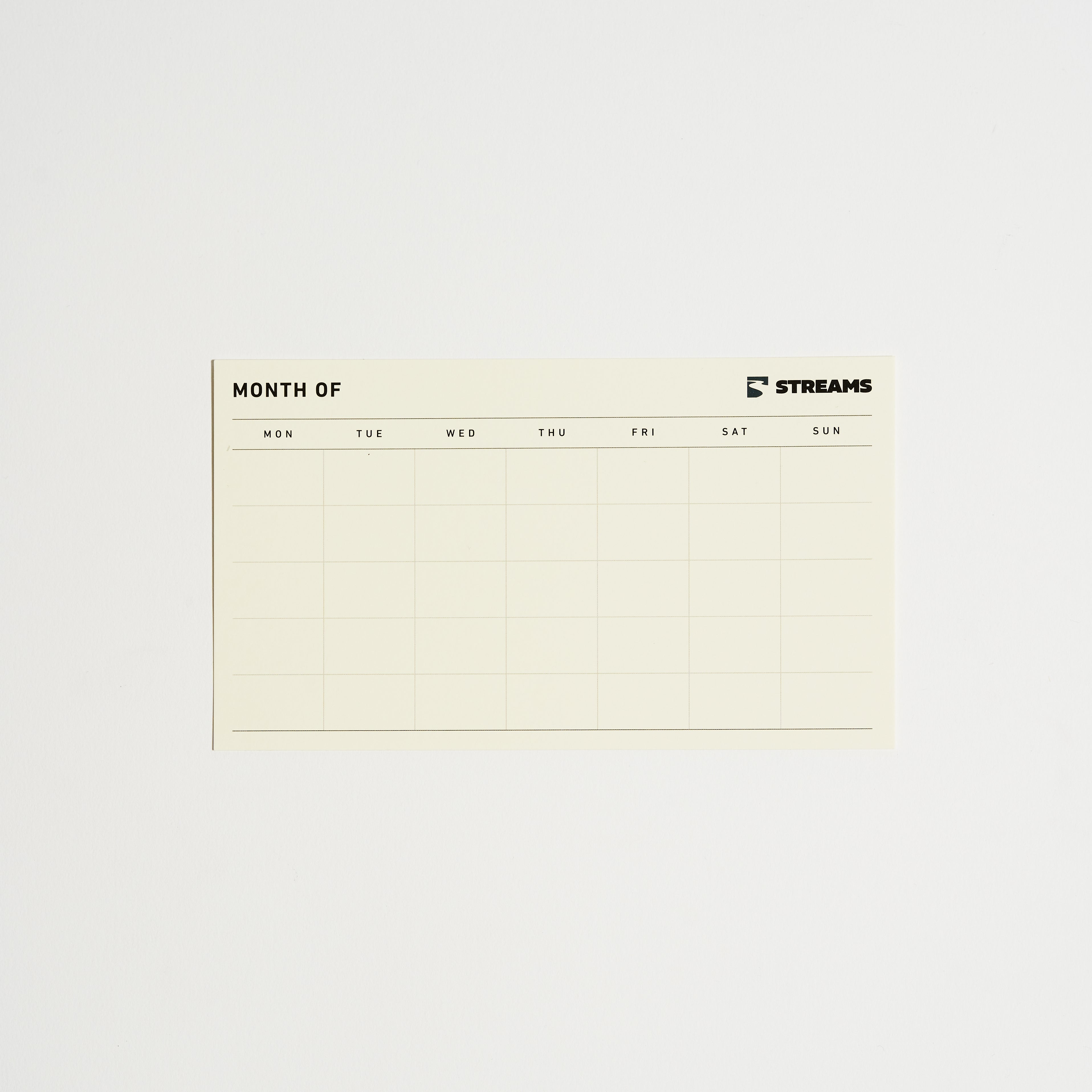 Planner Cards with Solid Brass Cardholder